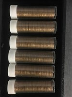 6 ROLLS OF LINCOLN PENNIES
