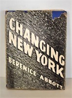 BERNICE ABBOTT "CHANGING NEW YORK" FIRST EDITION