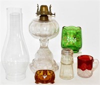 ASSORTED EARLY AMERICAN PATTERN GLASS
