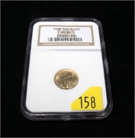 2002 $5 Gold Eagle, NGC slab certified MS-69