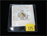 2010 Fort Knox gold commemorative coin, 14K Proof