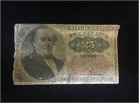 UNTIED STATES 25 CENT NOTE