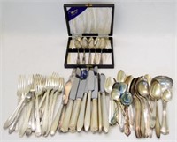 ASSORTED SILVERPLATE FLATWARE