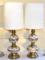 PAIR OF VINTAGE TABLE LAMPS