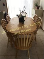 Kitchen Table and 9 chairs