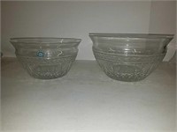 Two Lenox crystal bowls