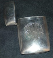Antique Silver Match Safe Stamped Sterling