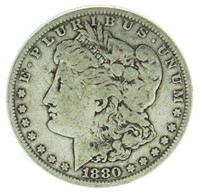 1880-P Morgan Silver Dollar