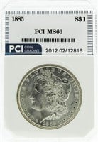 1885 MS66 Morgan Silver Dollar