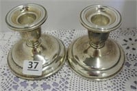 Birks Sterling Silver Candlestick Pair