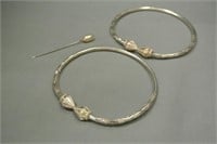 Matching Pair of Sterling Bracelets