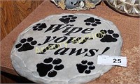 WIPE YOUR PAWS! TILE