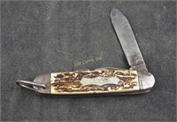 Vintage 50's Dunlap U S A 4 Blade Pocket Knife