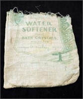 Antique Wrisley Water Bath Softener Crystals Bag