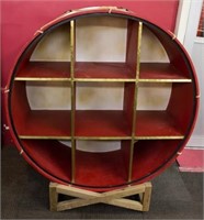 Timothy Oulton Regiment Collection Drum Bookcase