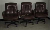 Lot Of 3 Executive Confrence Chairs