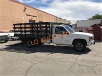 1992 Chevy 3500 Flatbed Stake Truck