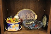 Large Centerpiece, Fruite, Art Bowl, Trays, etc