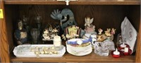 Collectible Figurines, Cherubs, Coke Glasses, etc