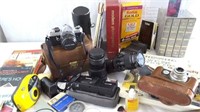 Assorted Photography Cameras & Equipment