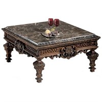 Ashley T953 Casa Malino Marble Top Cocktail Table