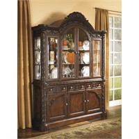 Ashley 553 North Shore Lighted China Cabinet