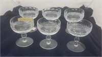Set Of 6 Quality Waterford Crystal Brady Sniffers
