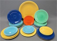 COLLECTION VINTAGE FIESTAWARE PLATES