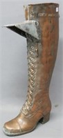 COPPER LACE-UP BOOT TRADE SIGN/MOLD