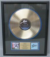 THE CLASH COMMEMORATIVE 'HOLOGRAM' GOLD RECORD