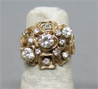 ARITSAN CRAFTED GOLD AND DIAMOND RING