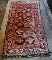 Antique Caucasian Rug