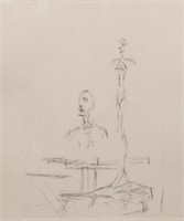 Alberto Giacometti (Swiss, 1901-1966)- Etching