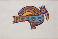 Native American Tribal Print, Bird