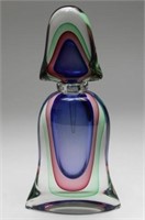Italian Murano Glass Oversized Perfume Bottle
