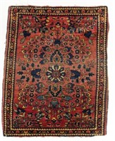 Sarouk Persian Rug- 2' 1" X 2' 7"