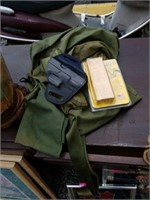 Gun Holster, Gun Cleaning Kit & 2 Duffle Bags Z6A