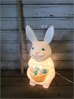 VINTAGE EMPIRE BLOW MOLD EASTER BUNNY