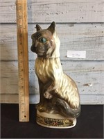 BEAM'S TROPHY "PERSIAN CAT" WHISKEY DECANTER