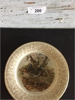 "RUFFED GROOSE" BY DON WITLATCH COLLECTOR PLATE
