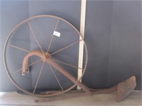 RUSTIC WHEEL WITH TROWL