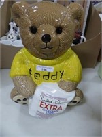 PRESIDENT'S CHOICE TEDDY BEAR COOKIE JAR