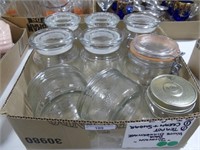 BOX - GLASS CANISTERS