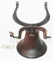 Cast Iron Bell With Stand 14" +-