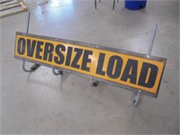 oversized load sign