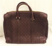 Gucci Italy Brown Leather Bag
