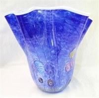 Paul Allen Counts Art Glass Vase