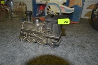 Vintage Train Bank