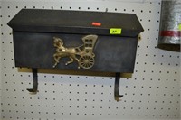 Vintage House Mailbox & Paper Carrier