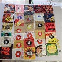 Collection of Thirty - One  45 Records